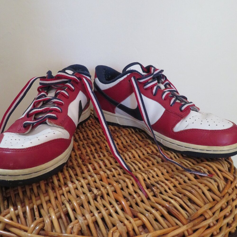 Nike | Womens Size 9 | 2006 Y2K Dunk Low Trainers USA Independence Day Sneakers